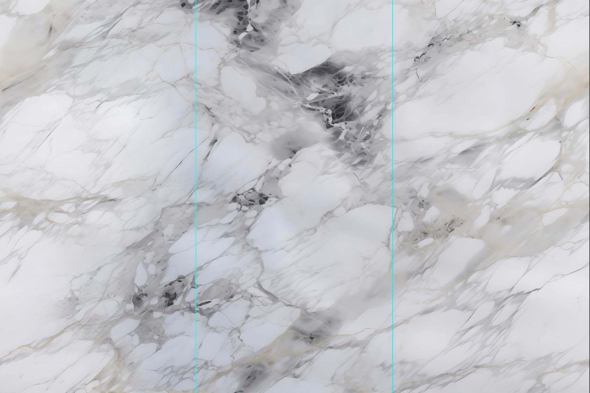 Aurora White  - Flex Marble 55"x110"