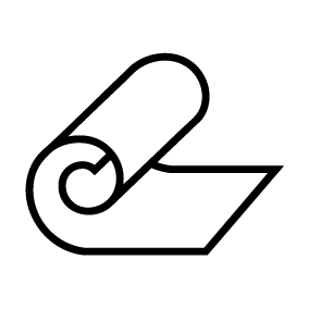 Canvastone Bends and wraps around curves, corners, and custom shapes.
